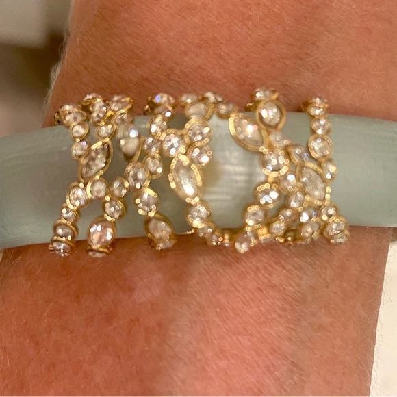 Alexis Bittar clasp cuff bracelet - Picture 4 of 10